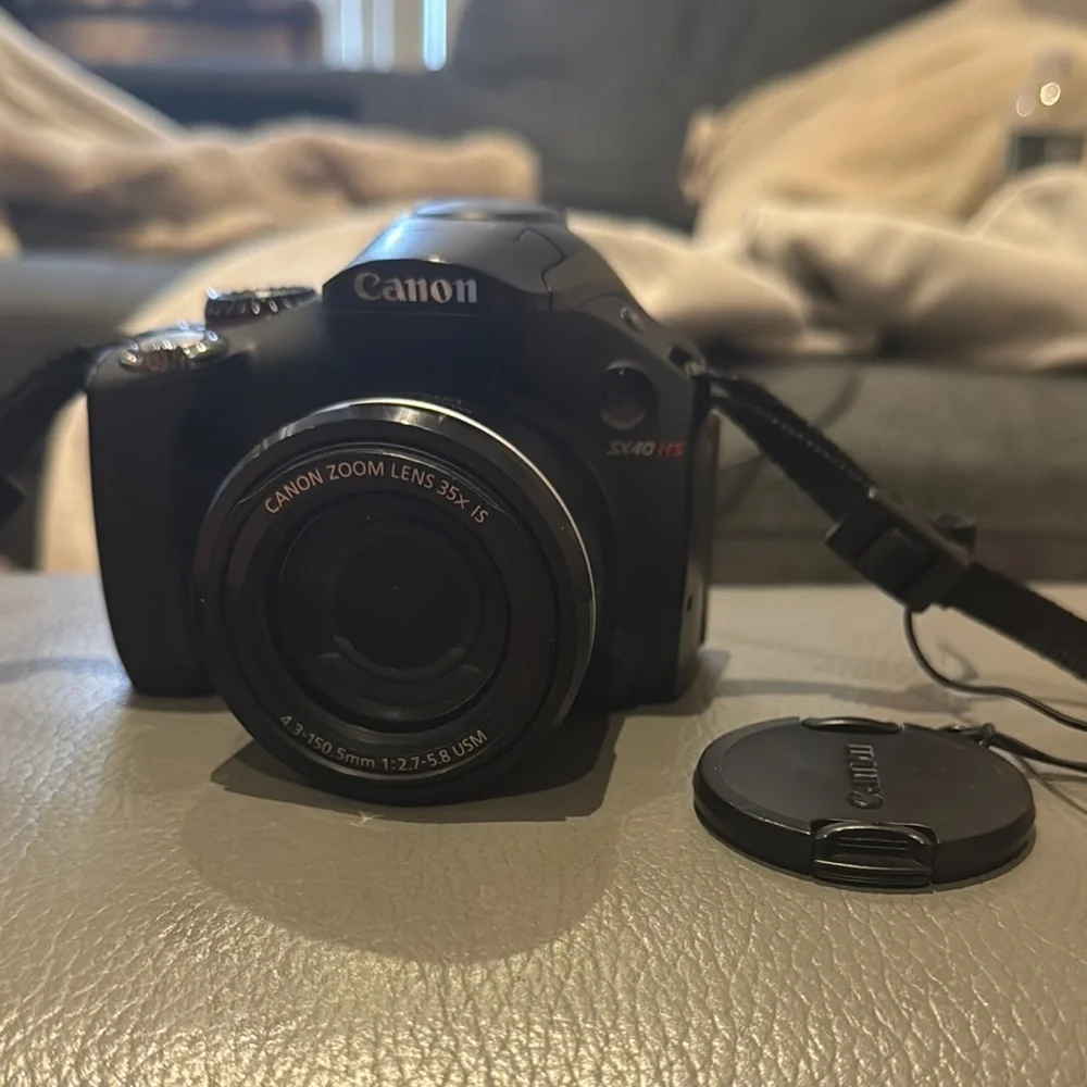 Canon SX40 HS Black Digital Camera